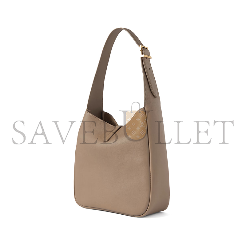 YSL LE 5 À 7 SMALL IN GRAINED LEATHER 713938 (23*22*8cm)